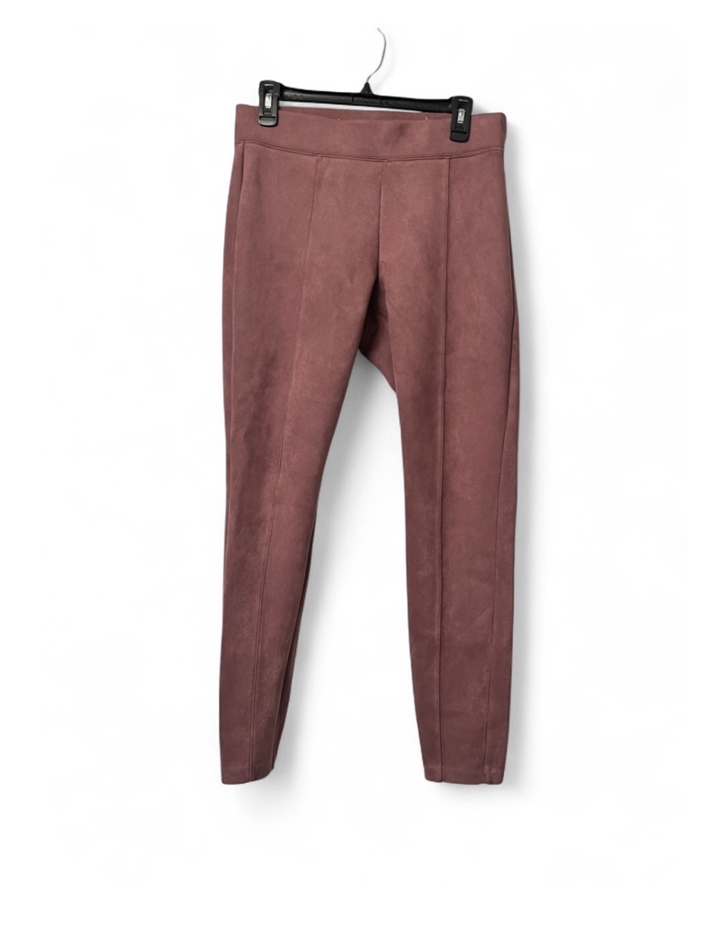 Old Navy Slim Faux Suede Pants in Mauve
